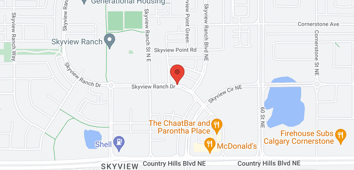 map of 526 SKYVIEW RANCH DR NE